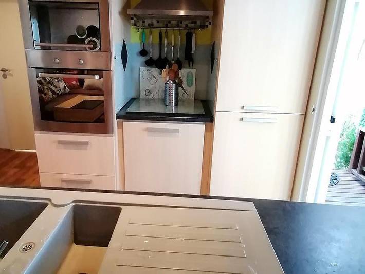 Camping Résidentiel La Pinède - Mobilheim 6 personen - Madison Premium -2 Schlafzimmer 40m²- *Klima, Terrasse, Tv*. in Castelnau-de-Guers, Mittelmeerküste (Frankreich)