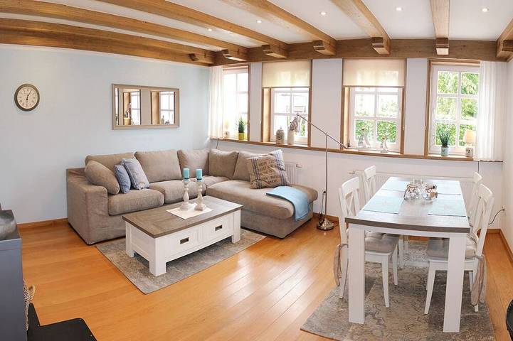 Ferienhaus für 5 Personen, mit Garten und Sauna sowie Balkon in Carolinensiel