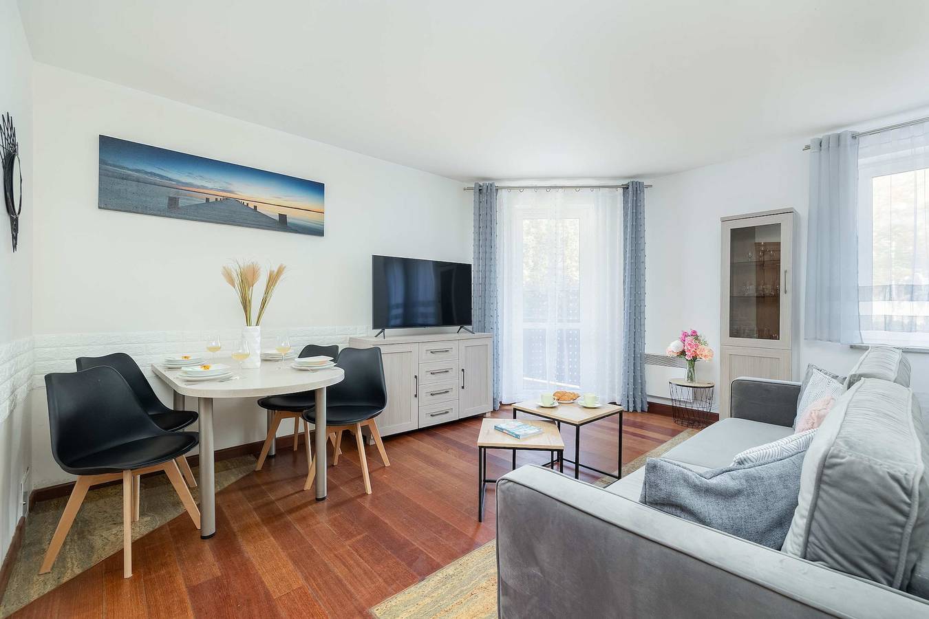 Ganze Wohnung, Ferienwohnung für 4 Personen mit Garten in Międzyzdroje, Misdroy (Gemeinde)