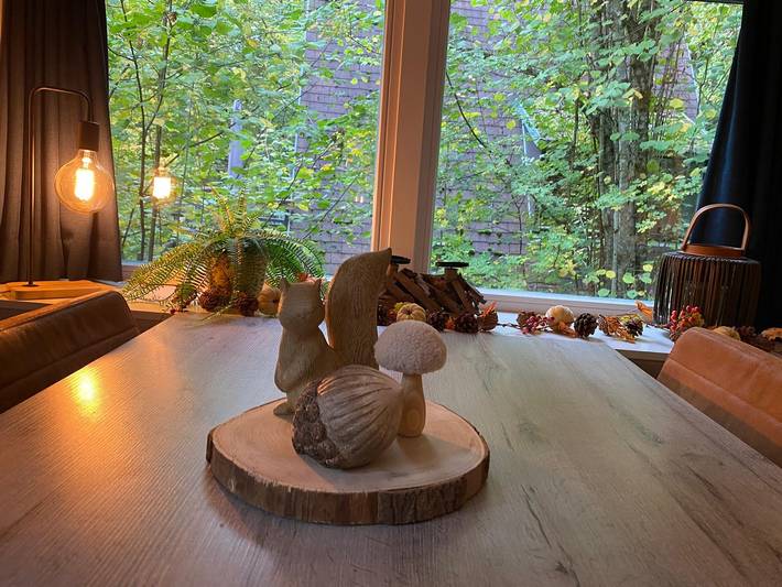 Uniek chalet voor 5 personen, midden in het groen, in Durbuy, de Ardennen in Grandhan, Durbuy