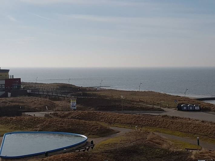 Ferienhaus mit Meerblick für 2 Personen, mit Balkon auf Borkum