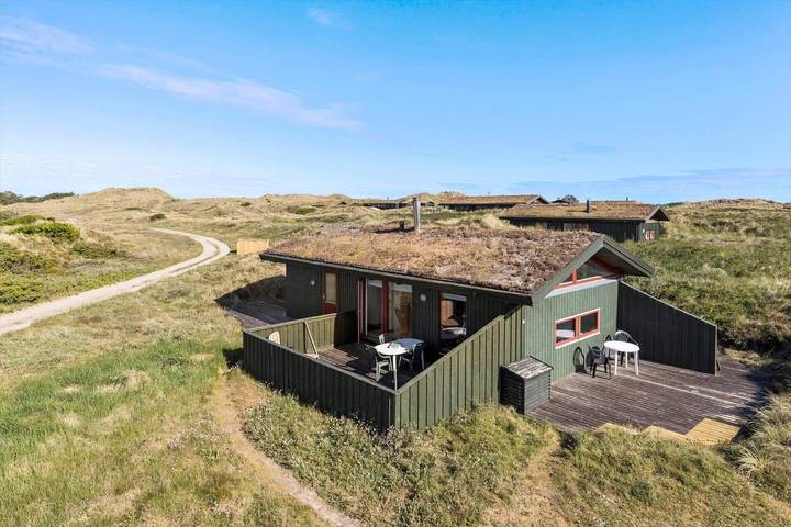 Ferieudlejning for 6 personer, med terrasse i Kandestederne