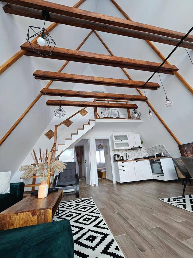Chalet pour 10 personnes, avec jardin ainsi que vue et sauna