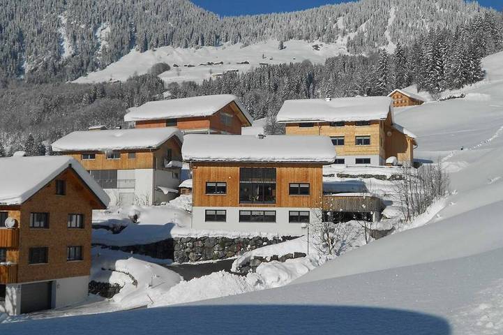 Hütte für 5 Personen, mit Terrasse und Garten in Au - 2