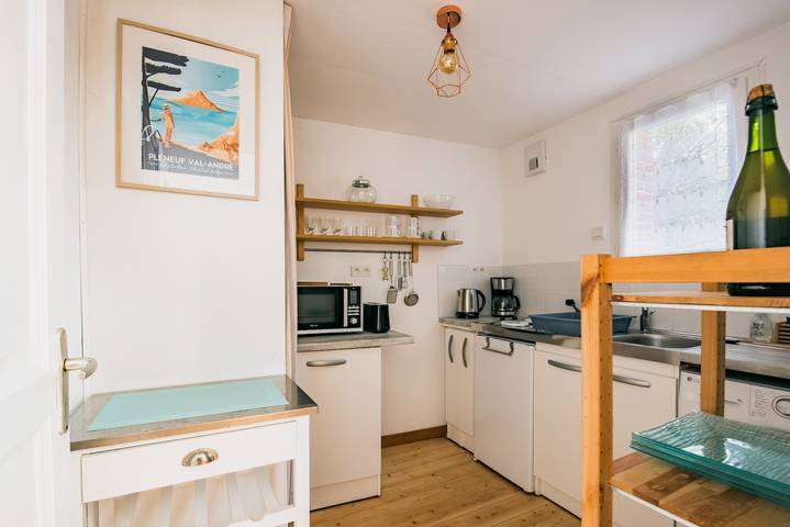 Location de vacances pour 2 personnes, avec terrasse et jardin à Pléneuf-Val-André - 4