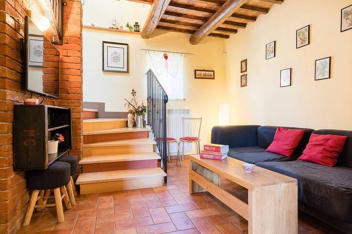 Gîte pour 5 personnes, avec Terrasse et Jardin dans Osteria delle Noci