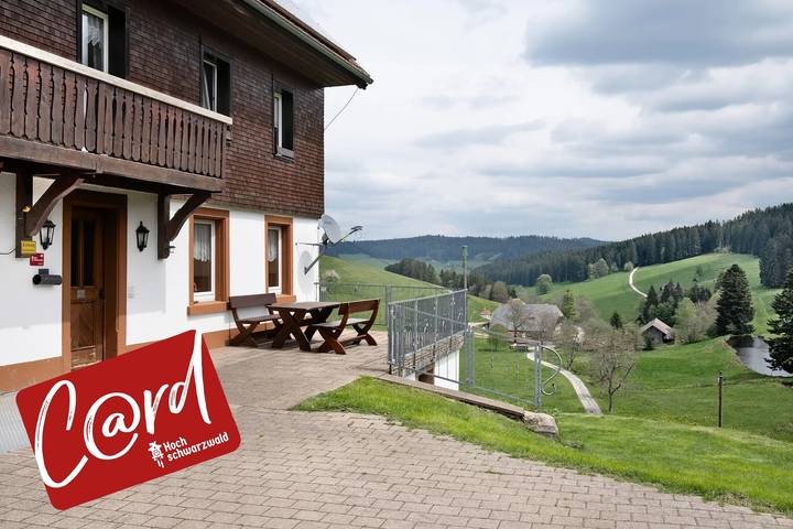 Ferienwohnung für 4 Personen, mit Garten, mit Haustier im Schwarzwald