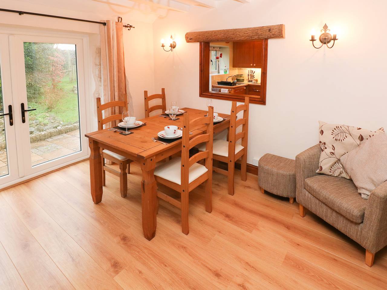 Cottage voor 4 personen met tuin in Scurlage, Swansea en omgeving