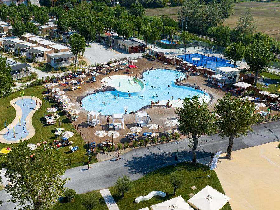 Camping Rimini Family Camping Village - Tent 4 persons - Luxury Air Lodge Glamping Pets Not Allowed in Rimini, Rimini Province