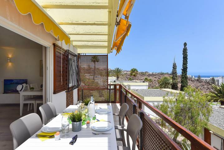 Bungalow für 6 Personen, mit Pool und Terrasse in San Agustin - 3