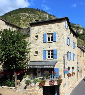 Hôtel pour 2 personnes, avec vue et terrasse à Sainte-Enimie