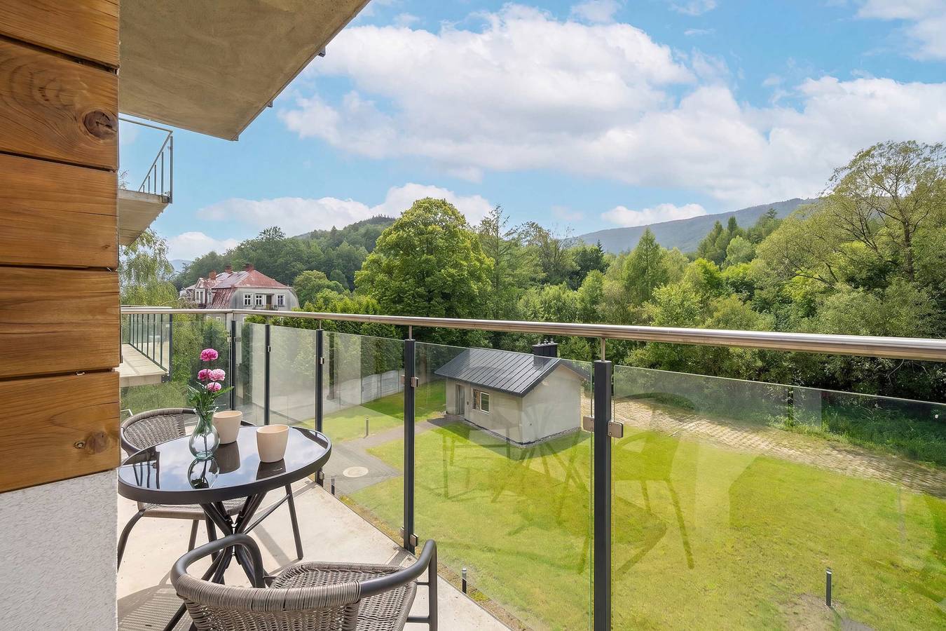 Cały apartament, Elegant Apartment with Mountain View   Balcony in Wisła, Karpaty (Polska)