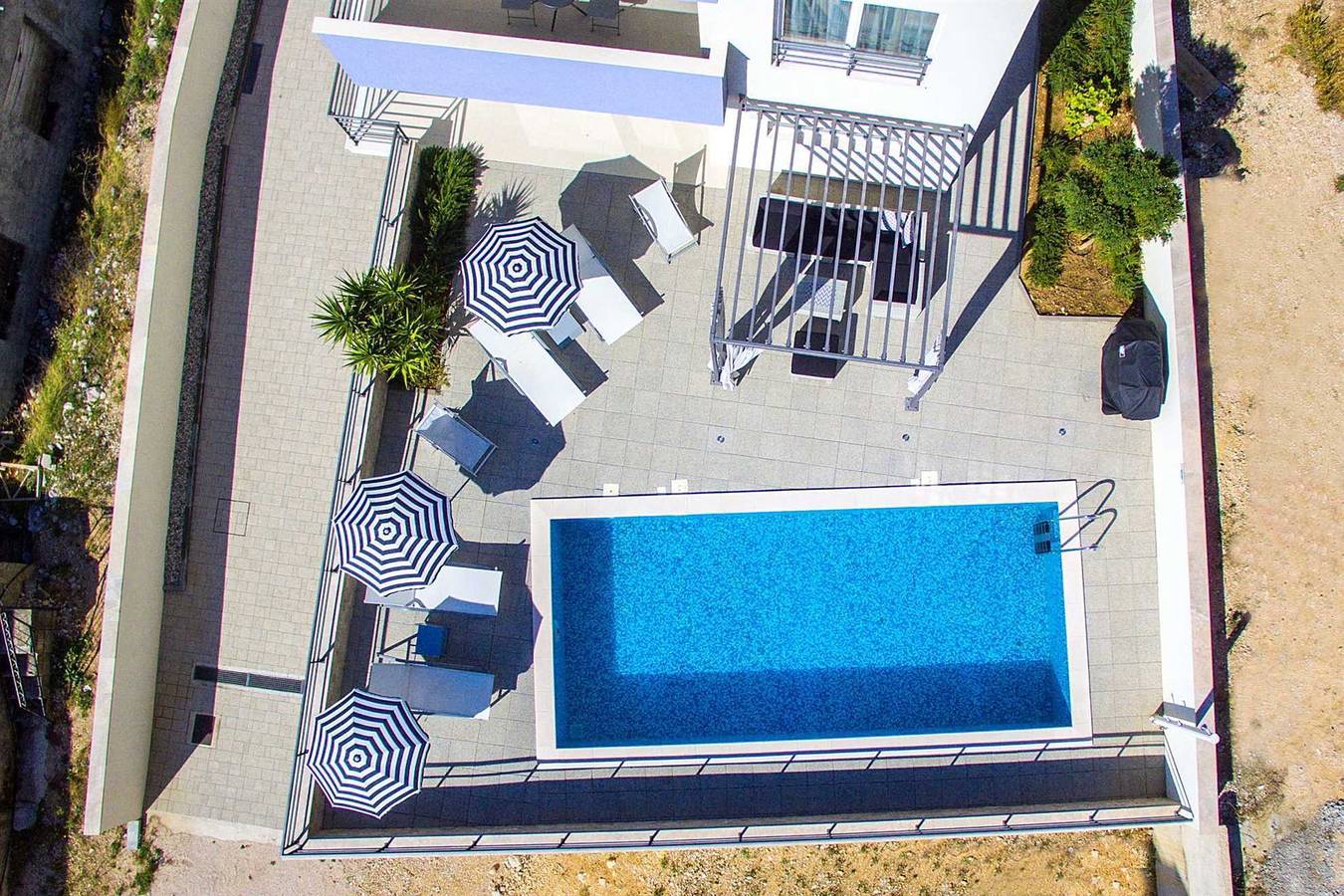 Luxury Villa Red Silk with Pool in Veliko Brdo, Makarska