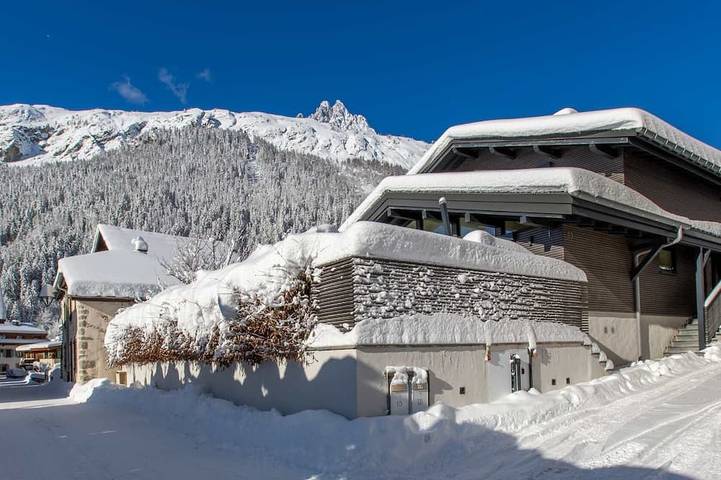 Chalet pour 8 personnes, avec jardin et balcon, animaux acceptés dans Argentière