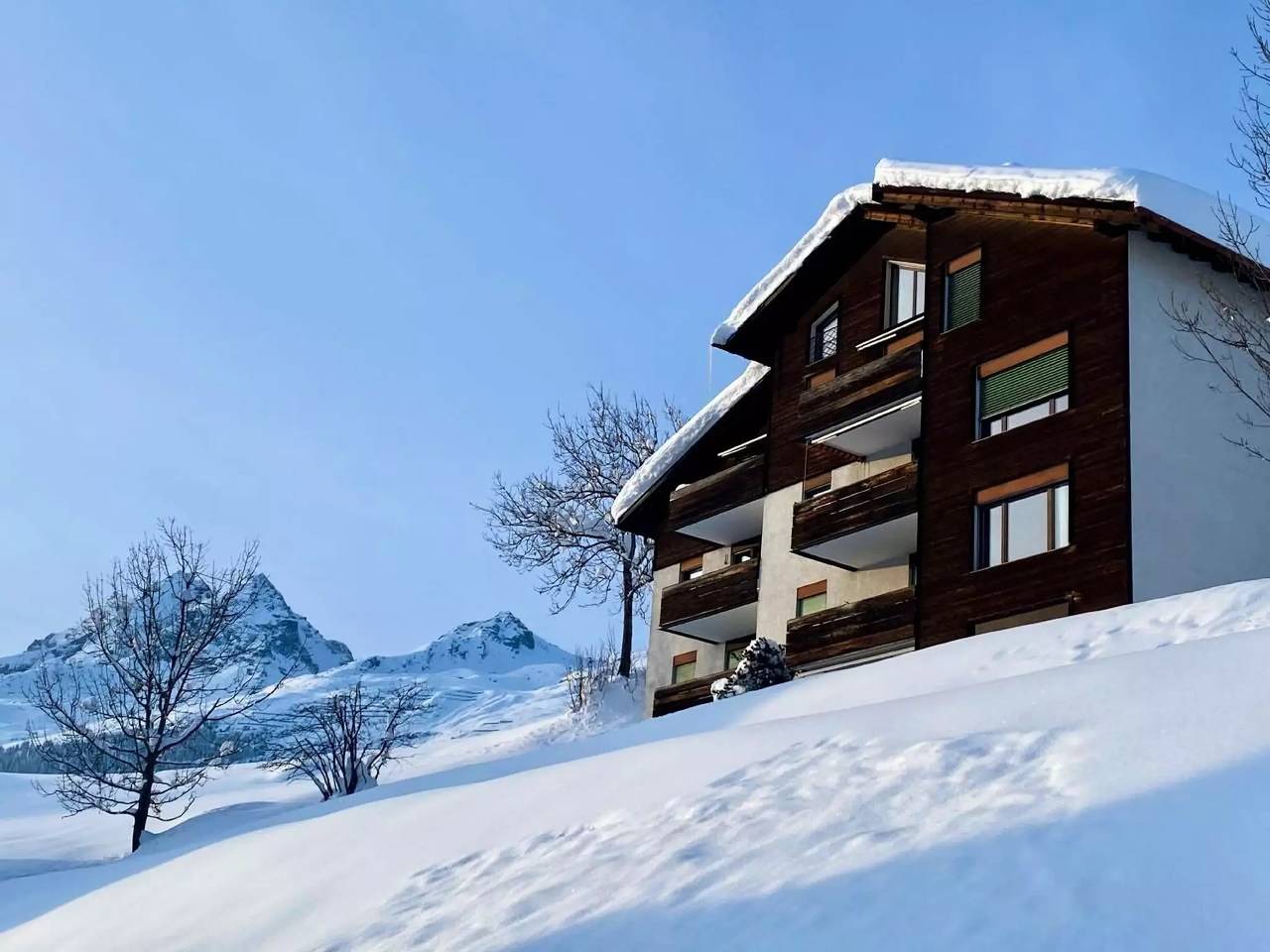 Ganze Wohnung, 6 Zimmer 7 Personen in Brigels, Alpenarena