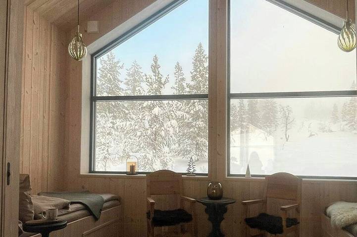 Umweltfreundliche Hütte mit Panoramablick über Savalen in Tynset