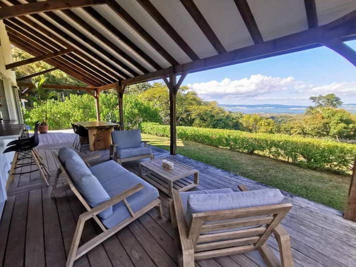 Villa pour 5 personnes, avec jardin ainsi que vue et terrasse