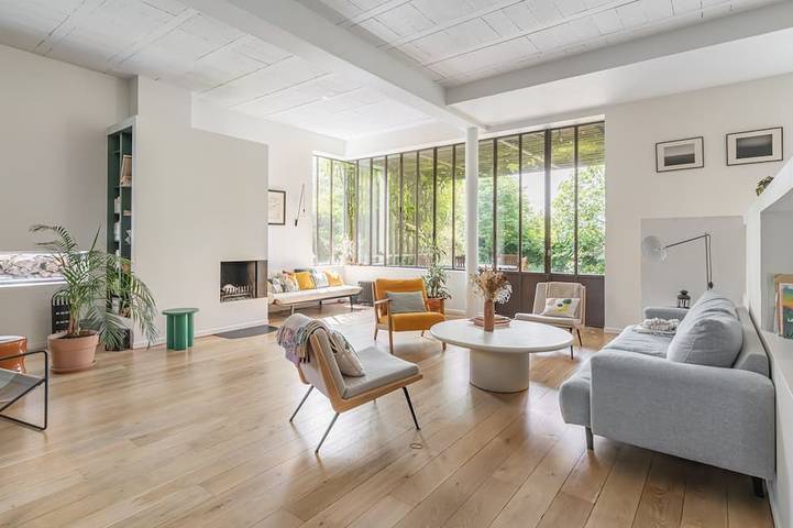 Spacious architect-designed home, perfect for families—near Disneyland and Paris in Montreuil, Sena-Saint Denis