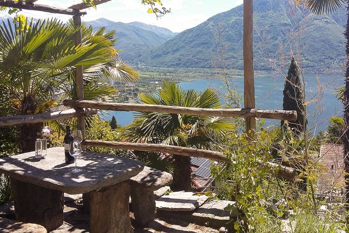 Ferienhaus für 4 Personen, mit Garten und Balkon im Tessin - 4