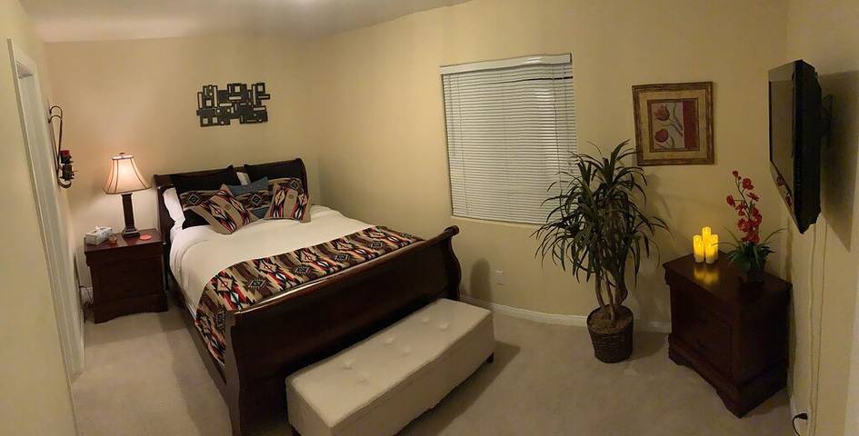 Vacation rental for 6 people, with balcony and pool as well as hot tub in Mesquite