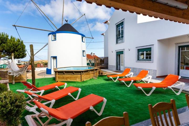 Casa de férias para 8 pessoas, com Varanda e Terraço e ainda Jardim and Piscina em Encarnação