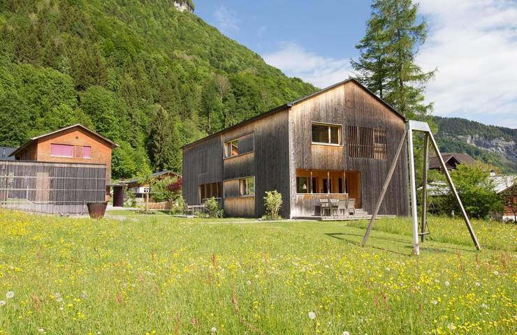 Ferienhaus für 6 Personen, mit Garten und Sauna in Mellau