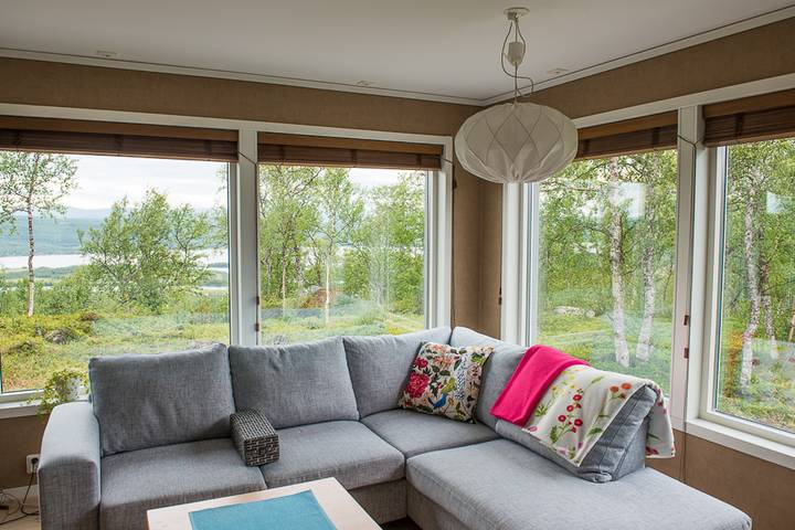 Ferienhaus für 5 Personen, mit Garten und Seeblick in Nordschweden - 4