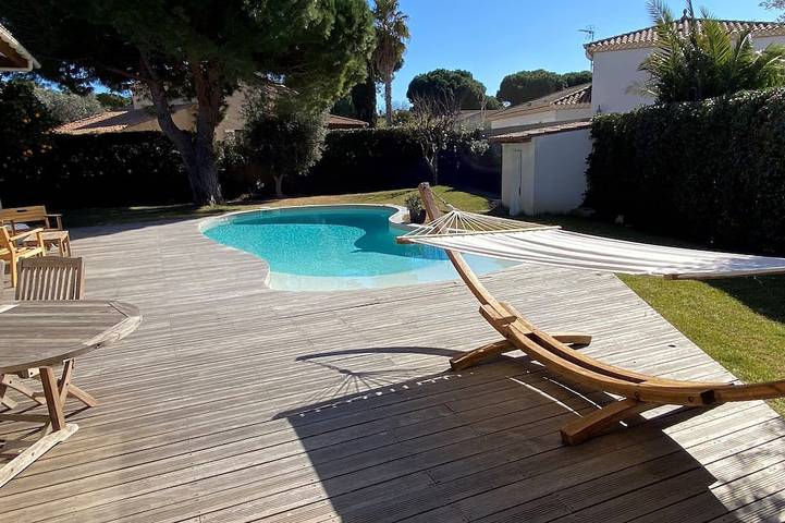 Villa pour 8 personnes, avec jardin, animaux acceptés au Grau-d'Agde