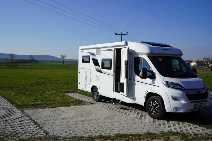 Ferienwohnung für 4 Personen, mit Balkon/Terrasse und Terrasse sowie Garten im Steigerwald - 4