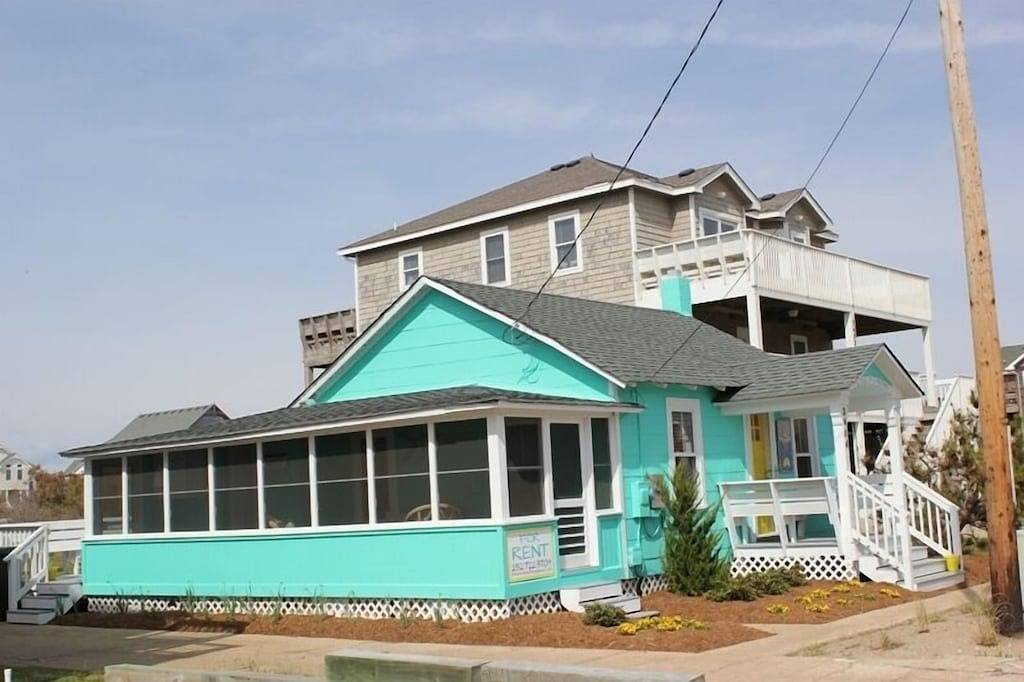 Circa 1953 Strandhaus ... das ist \"old school\" Strand von seiner besten Seite! in Nags Head, Dare County