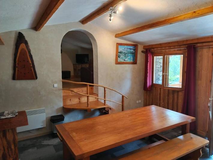 Chalet pour 4 personnes, avec terrasse et vue à Bonneval-sur-Arc