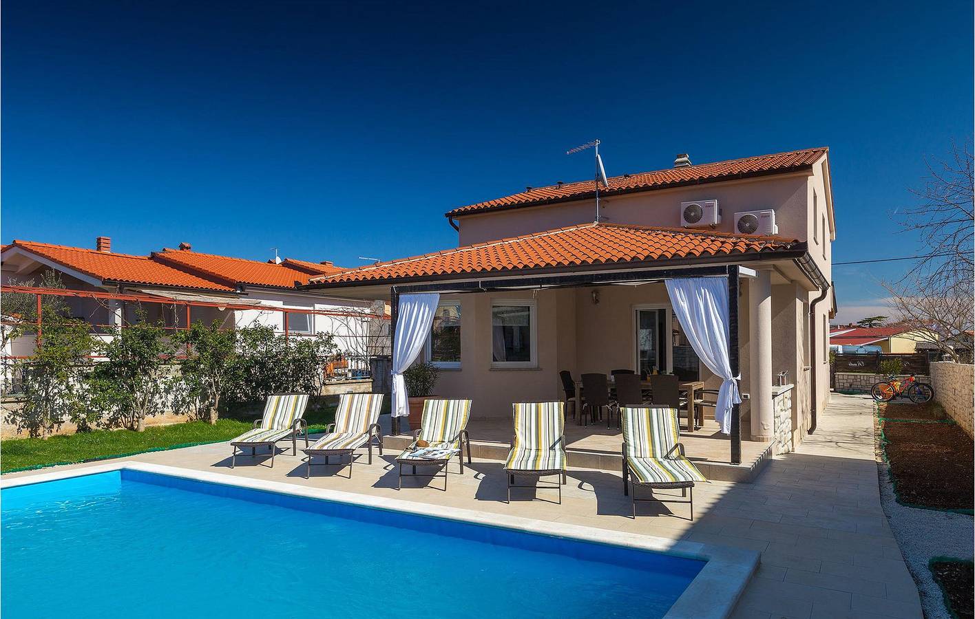 Casa de vacaciones para 8 personas in Valbandon, Costa sur de Istria