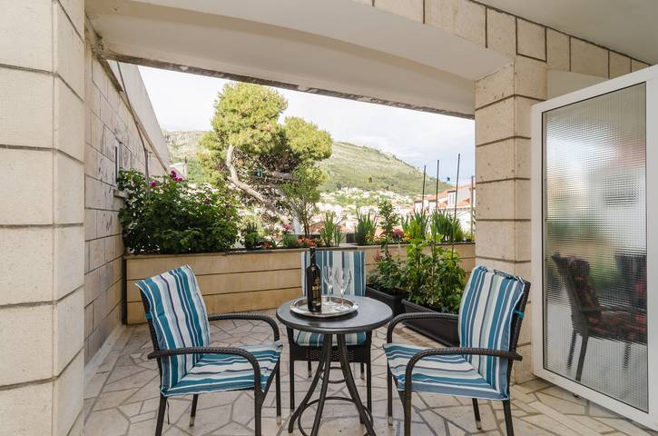 Studio voor 3 personen, met Balkon in Dubrovnik
