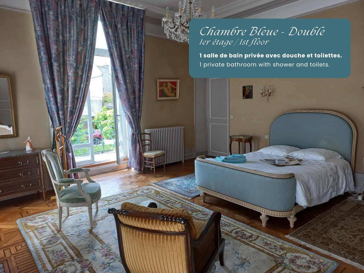 Double Room with Garden View in Bayeux, Région de Bayeux