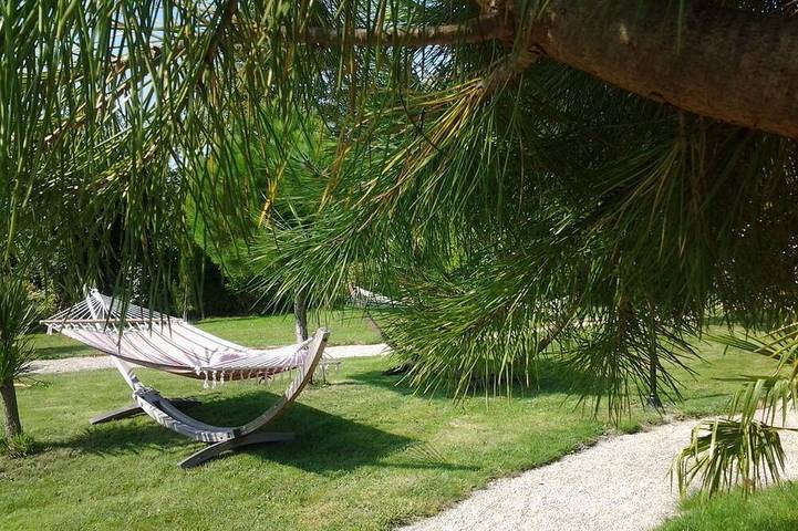 Maison de vacances pour 4 personnes, avec Balcon ainsi que Terrasse et Jardin à La Fresnais