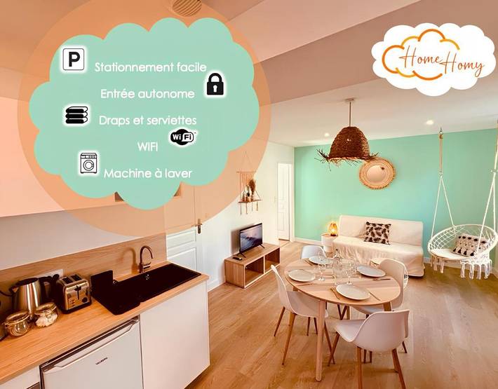 Appartement de vacances pour 4 personnes, avec vue