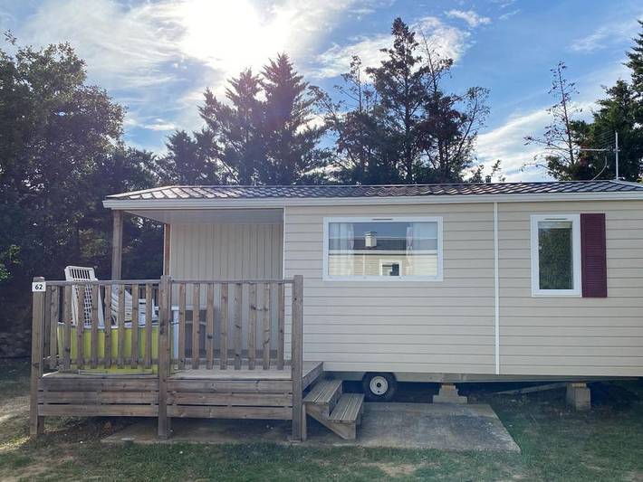Camping Mas Llinas  - Mobilheim 4 personen - Trigano Evo 29 Ti in Le Boulou, Mittelmeerküste (Frankreich)