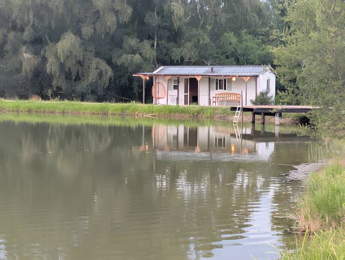 Camping für 3 Personen, mit Garten und Seeblick