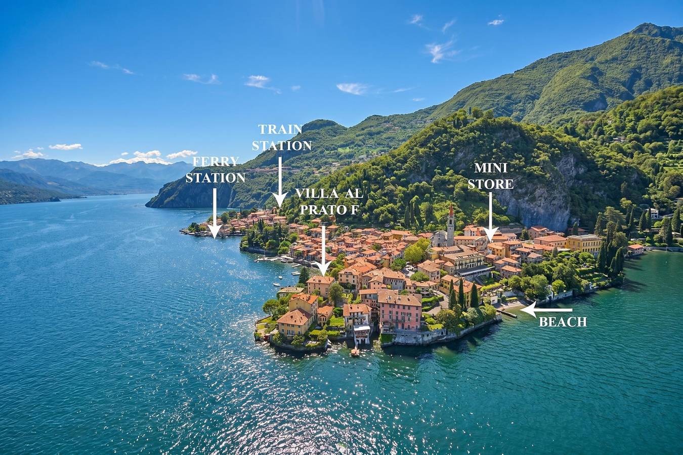 Apartamento entero, Casa Al Prato Apt. F in Varenna, Municipio de Varenna
