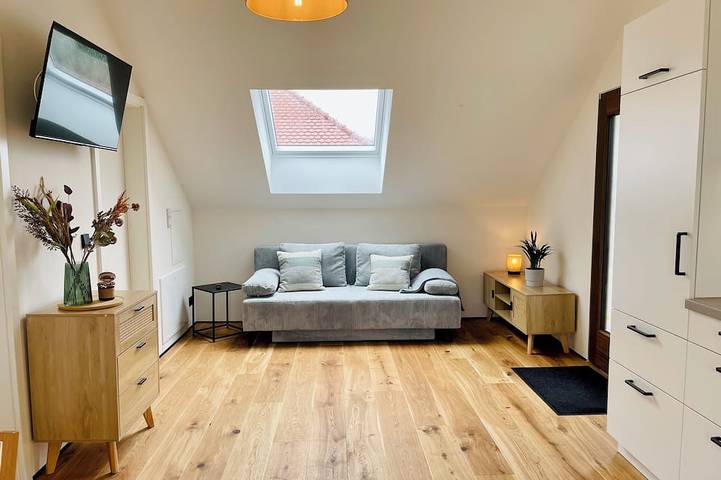 Ferienwohnung für 3 Personen, mit Terrasse in Edesheim