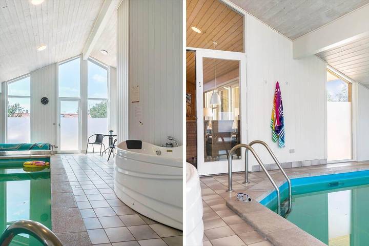 Ferienhaus für 8 Personen, mit Sauna und Pool sowie Terrasse und Whirlpool, kinderfreundlich in Agger - 2