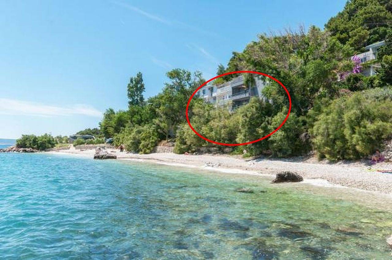 Ganze Wohnung, Ferienwohnung in Duće mit Meerblick, Terrasse, Klimaanlage, W-Lan (5064-1) in Dugi Rat, Split-Dalmatien