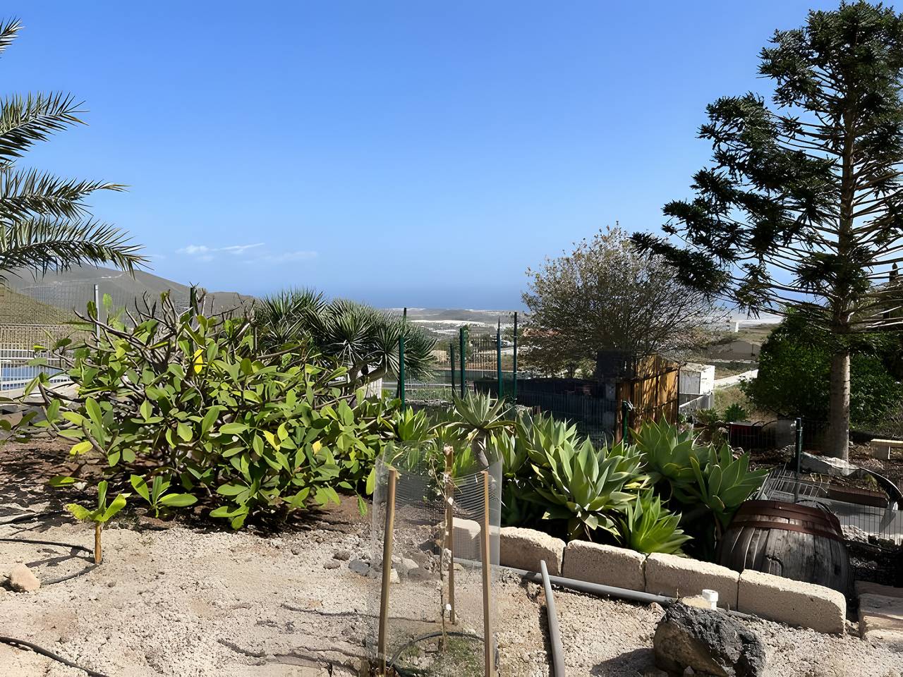 Casa de vacaciones 'Mi Casita De Chimaca' con vistas a la montaña, Wi-Fi y aire acondicionado in Arona , Tenerife Sur