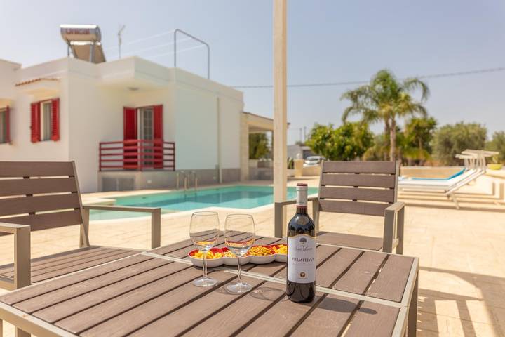 Location de vacances pour 6 personnes, avec Balcon/Terrasse et Jardin à Carovigno - 3