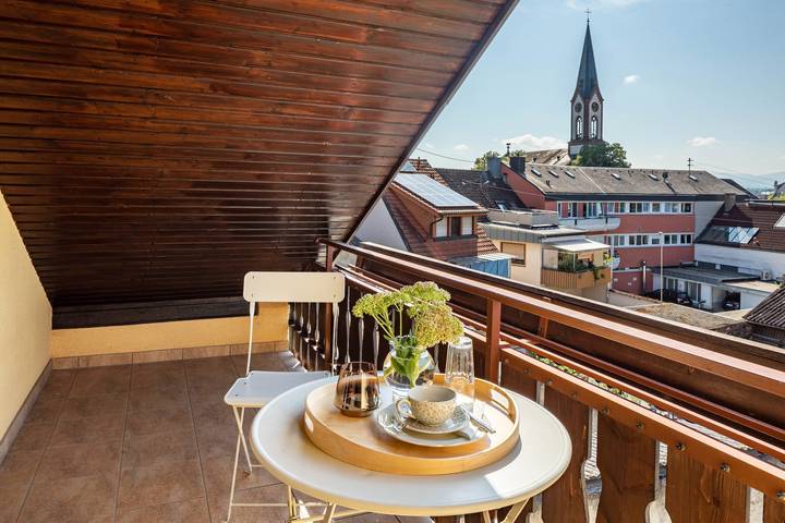Ferienwohnung für 3 Personen, mit Balkon und Garten in Kaiserstuhl - 2