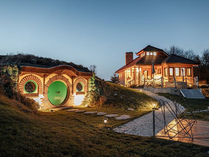Bungalow für 2 Personen, mit Terrasse und Garten in Rumänien