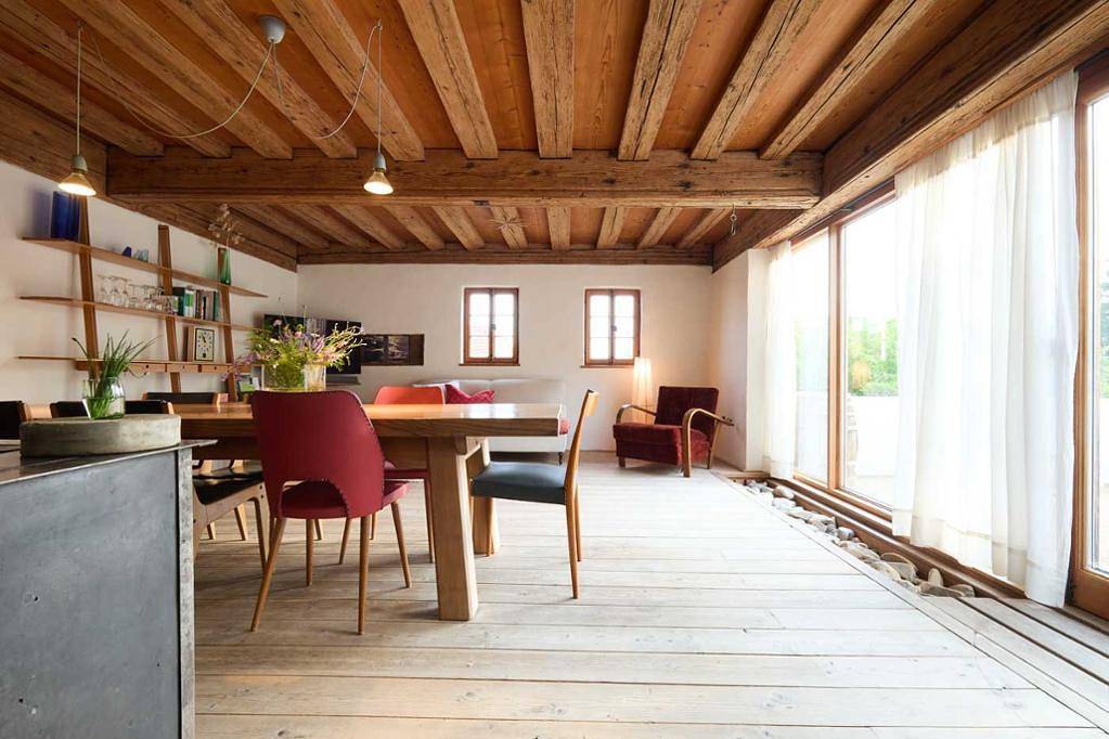 Ganze Ferienwohnung, Biogarten-Ferienhaus Kamptal (140m2) - Ferienhaus mit Ausblick in Schiltern, Langenlois