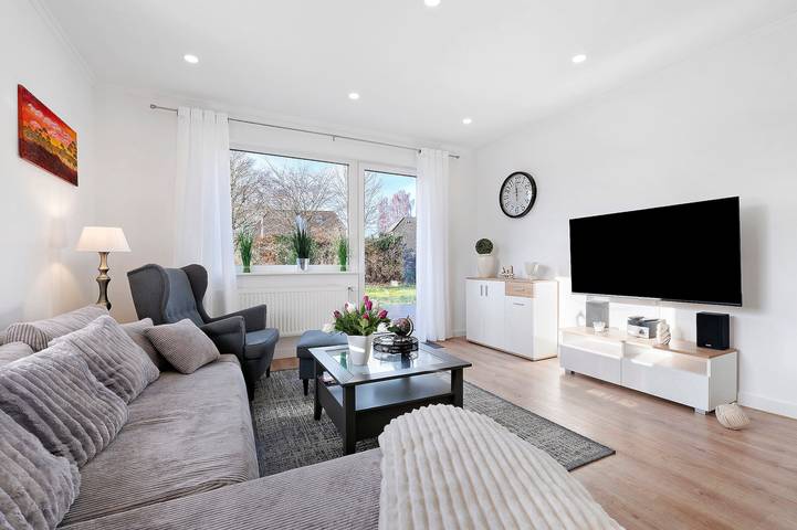 Ferienwohnung für 6 Personen, mit Garten in Grasberg