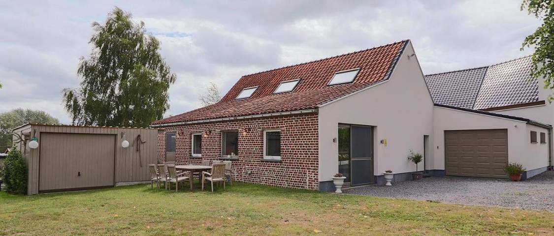 Maison de vacances pour 8 personnes, avec Terrasse ainsi que Jardin et Vue à Zottegem