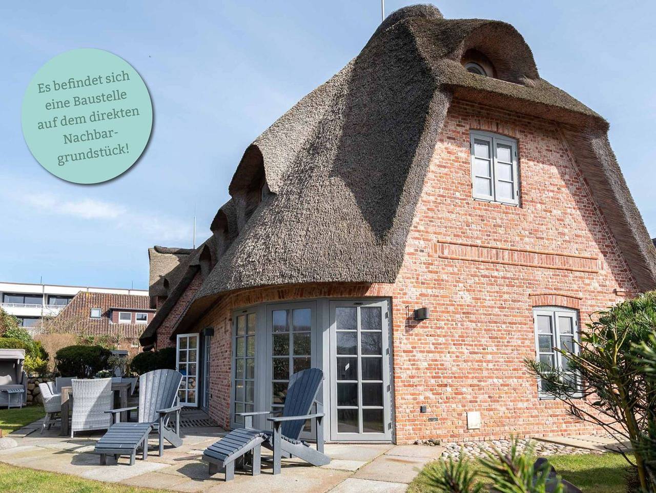 Haus Riva - Strandnahes Luxus-Hausteil unter Reet auf ca. 200 m² für bis zu 7 Personen in Nordfriesische Inseln (Schleswig-Holstein) (Schleswig-Holstein), Wenningstedt
